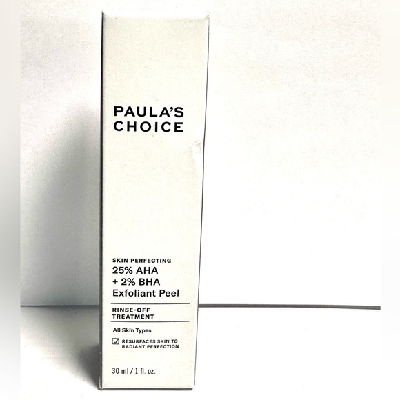 🆕 PAULA’S CHOICE Skin Perfecting 25% AHA + 2% BHA Exfoliant Peel NIB - Picture 2 of 4